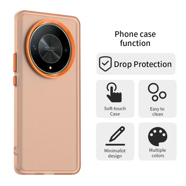 For Honor Magic6 Lite 5G Candy PC Hybrid TPU Shockproof Phone Case