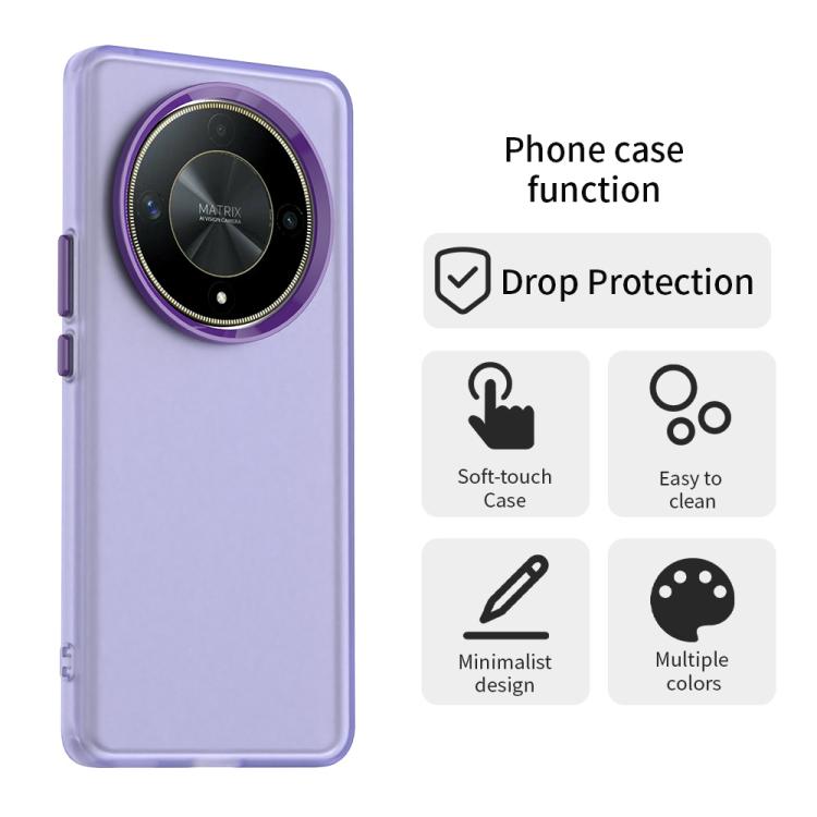For Honor Magic6 Lite 5G Candy PC Hybrid TPU Shockproof Phone Case