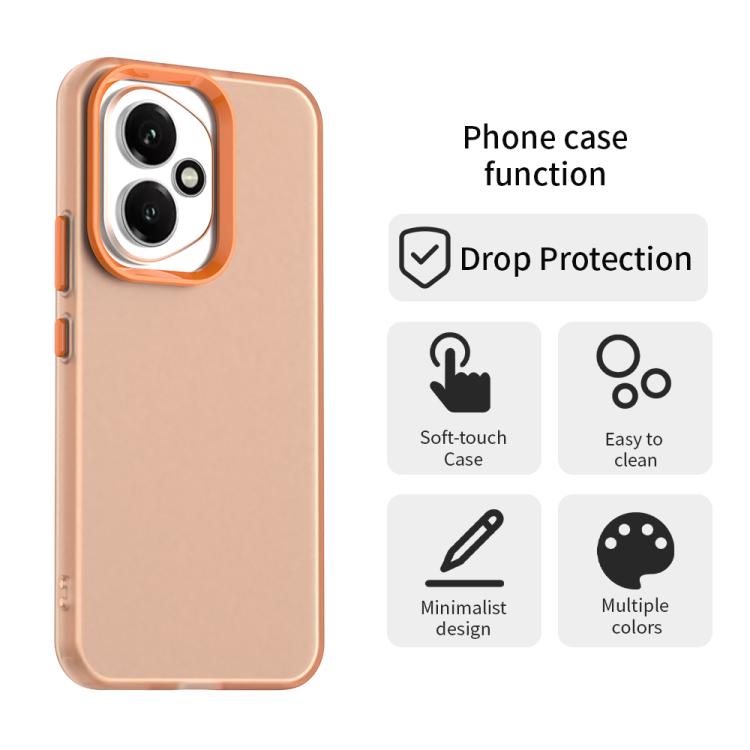 For Honor 400 Global 156.5mm Candy PC Hybrid TPU Shockproof Phone Case