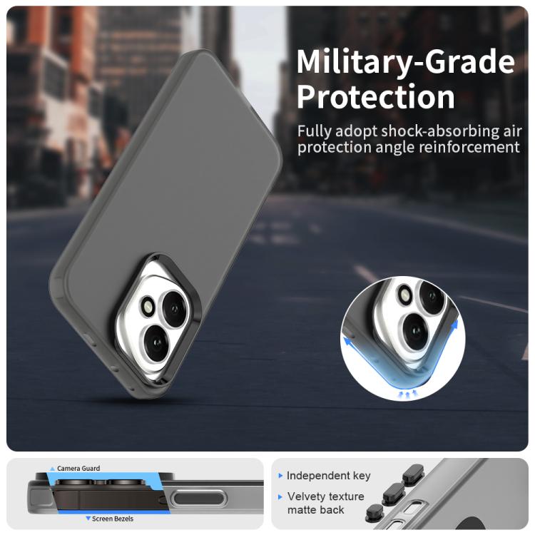 For Honor 400 Global 156.5mm Candy PC Hybrid TPU Shockproof Phone Case