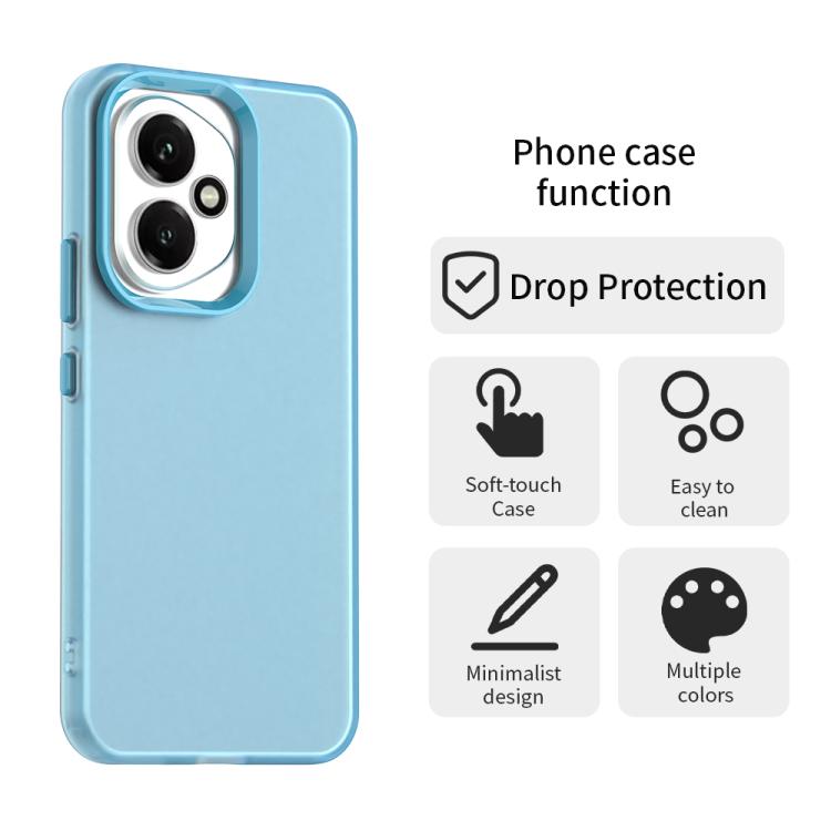 For Honor 400 Global 156.5mm Candy PC Hybrid TPU Shockproof Phone Case