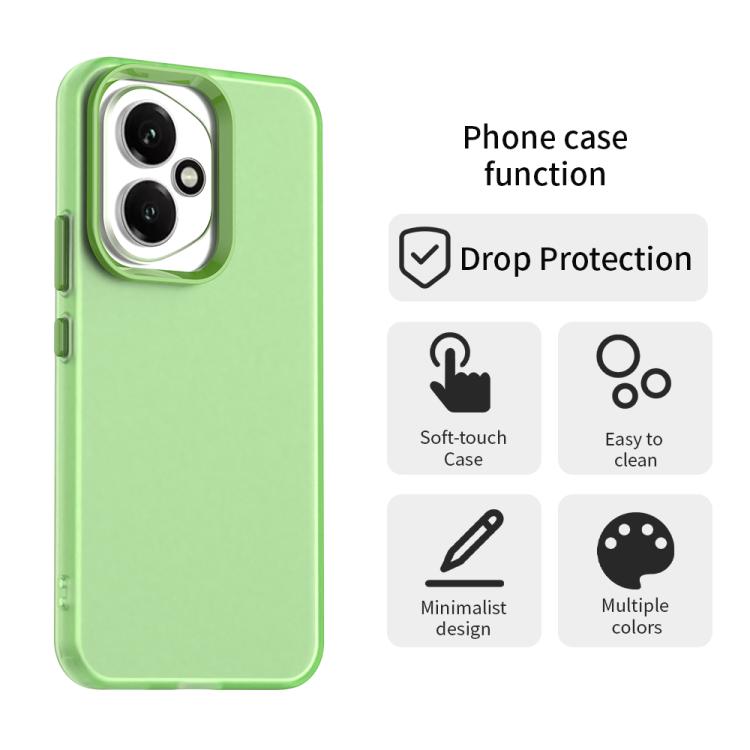For Honor 400 Global 156.5mm Candy PC Hybrid TPU Shockproof Phone Case