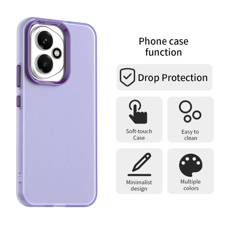 For Honor 400 Global 156.5mm Candy PC Hybrid TPU Shockproof Phone Case
