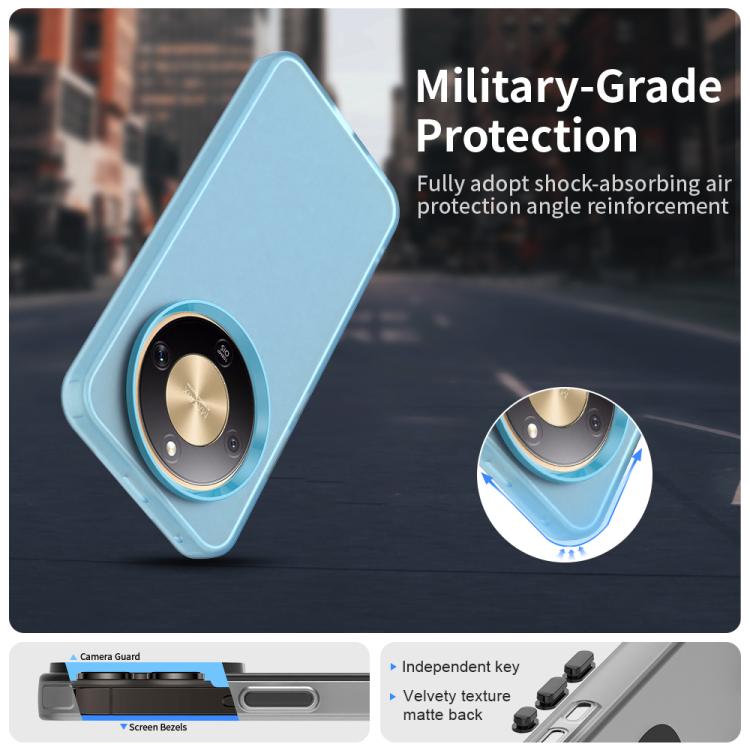 For Honor X70 5G Candy PC Hybrid TPU Shockproof Phone Case