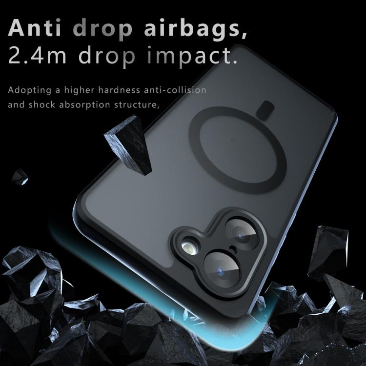 For OnePlus Ace 5 Racing / Nord CE5 Armor MagSafe PC Hybrid TPU Phone Case - Frosted Black