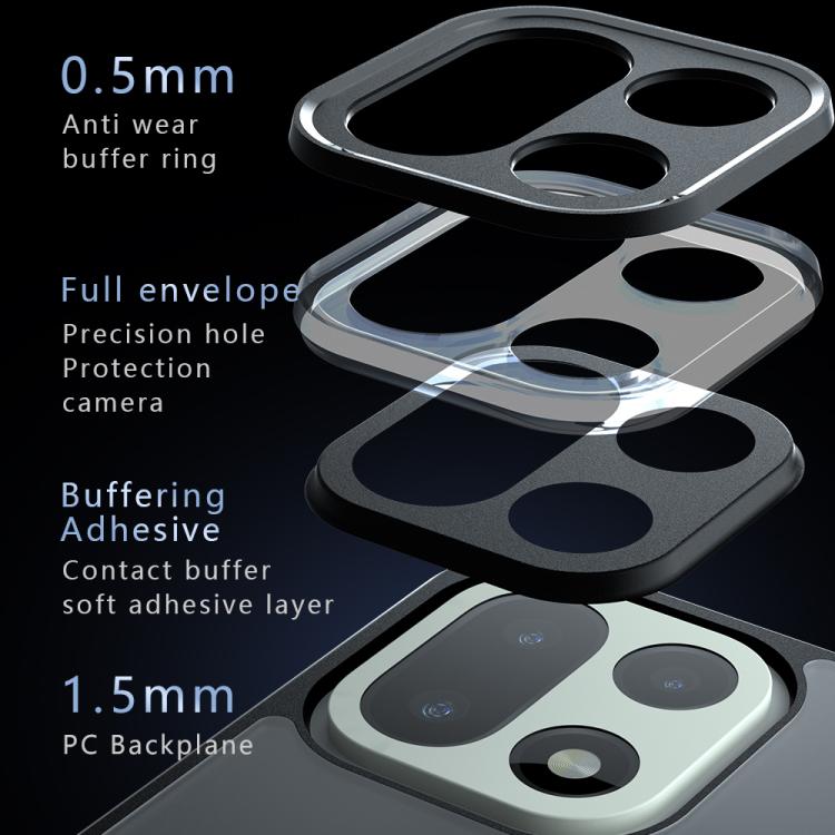 For OnePlus 15 Armor MagSafe PC Hybrid TPU Phone Case - Frosted Black