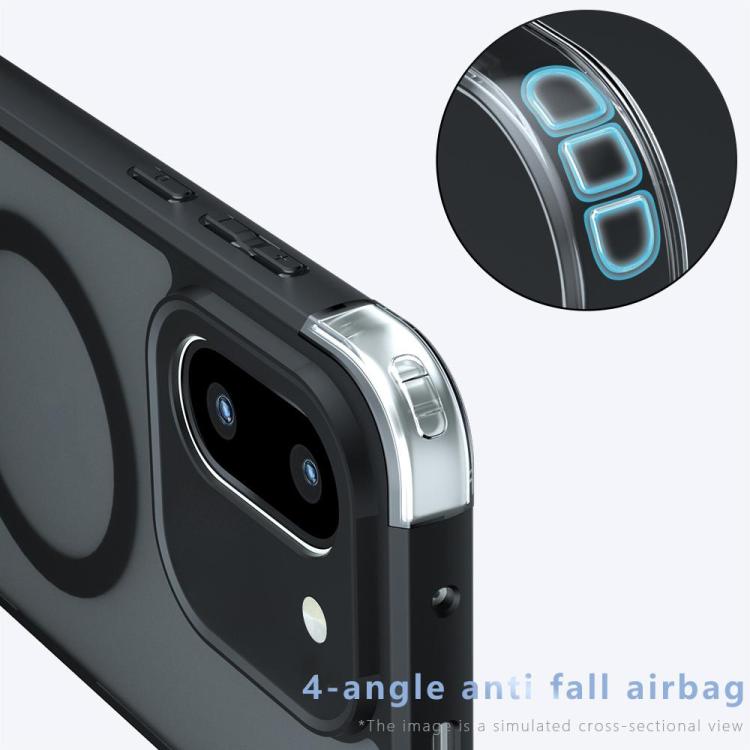 For OnePlus 15R Armor MagSafe PC Hybrid TPU Phone Case - Frosted Black