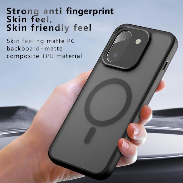 For OnePlus 15R Armor MagSafe PC Hybrid TPU Phone Case - Frosted Black