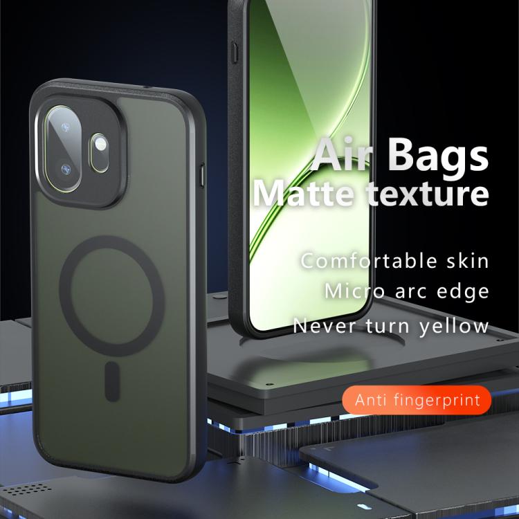 For OnePlus 15T Armor MagSafe PC Hybrid TPU Phone Case - Frosted Black