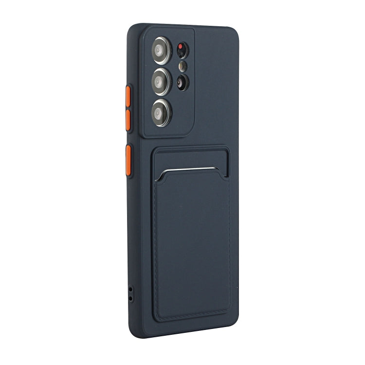 For Samsung Galaxy S25 Ultra 5G Card Slot Design Shockproof TPU Phone Case