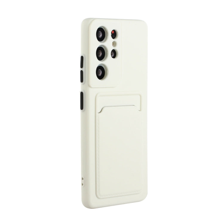 For Samsung Galaxy S25 Ultra 5G Card Slot Design Shockproof TPU Phone Case