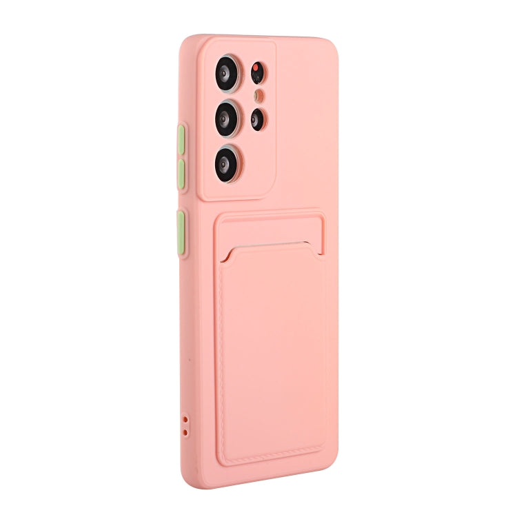 For Samsung Galaxy S25 Ultra 5G Card Slot Design Shockproof TPU Phone Case