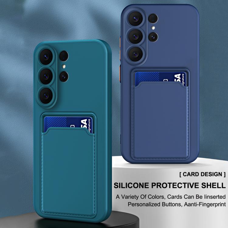 For Samsung Galaxy S26 Ultra 5G Card Slot Design Shockproof TPU Phone Case