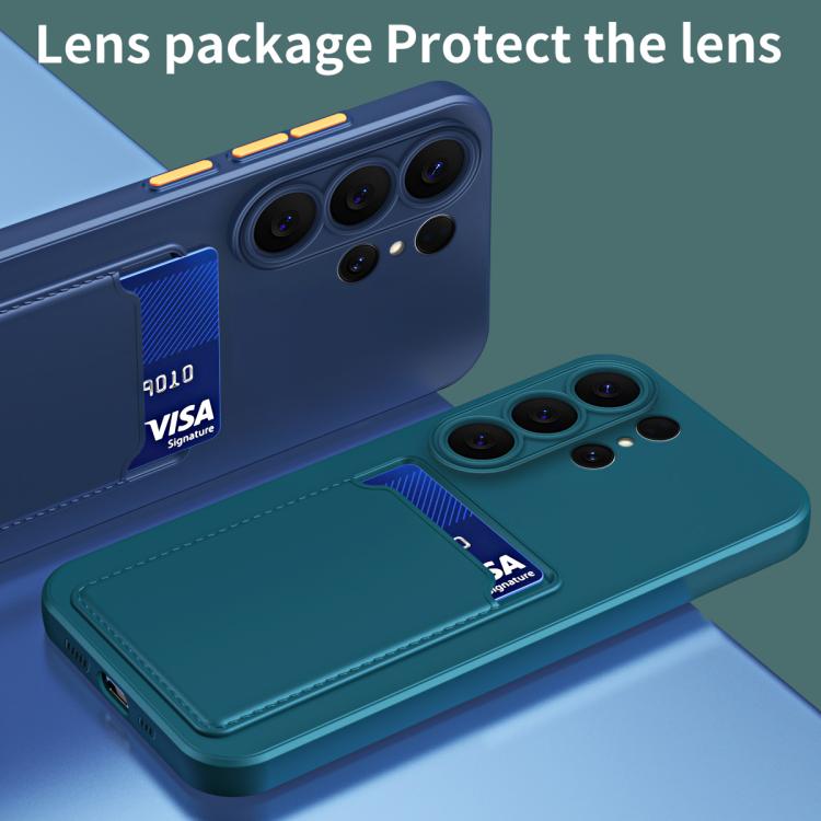 For Samsung Galaxy S26 Ultra 5G Card Slot Design Shockproof TPU Phone Case
