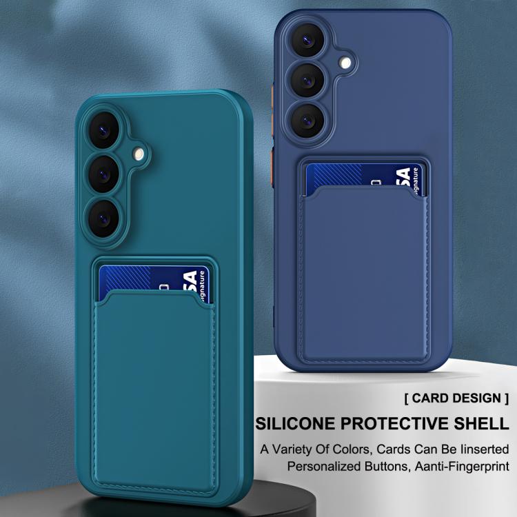 For Samsung Galaxy S26 5G Card Slot Design Shockproof TPU Phone Case