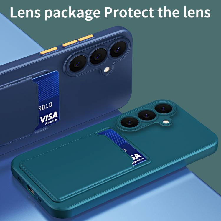 For Samsung Galaxy S26 5G Card Slot Design Shockproof TPU Phone Case