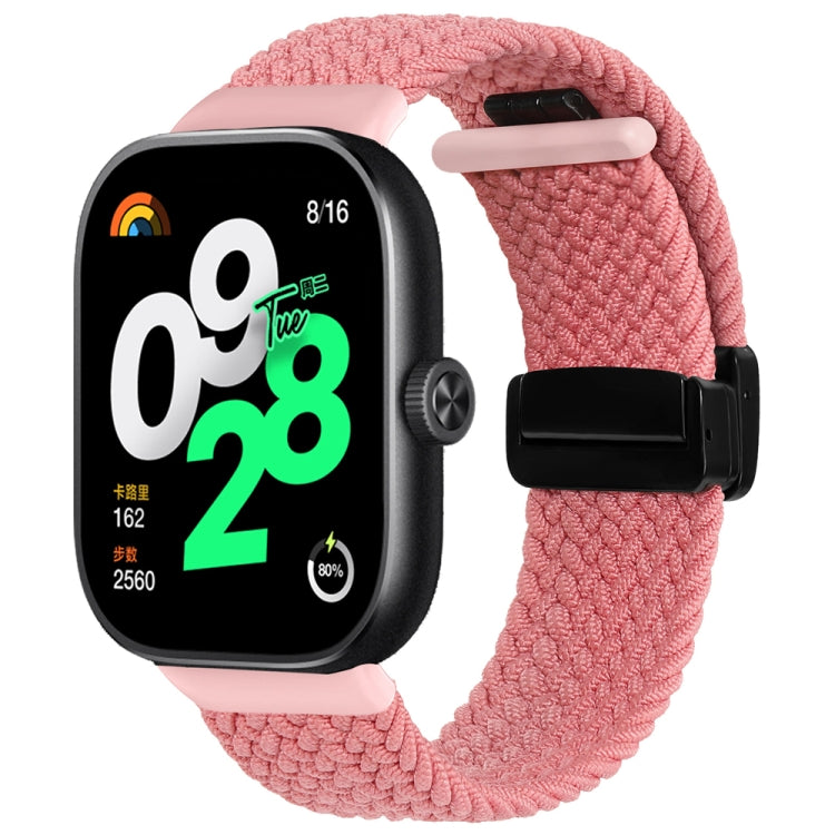 For Xiaomi Band 10 Pro / Redmi Watch 6 / 5 Folding Magnetic Buckle Braided Watch Band