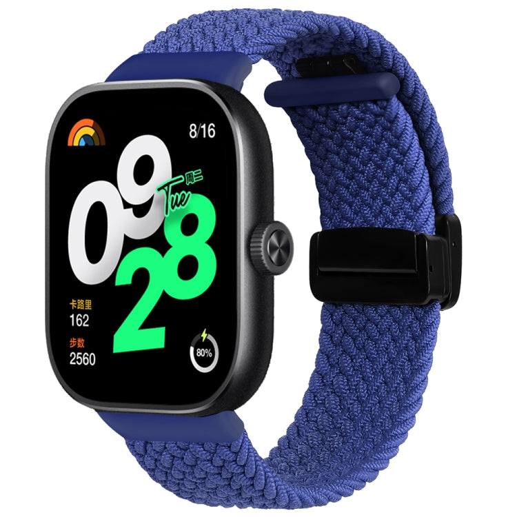 For Xiaomi Band 10 Pro / Redmi Watch 6 / 5 Folding Magnetic Buckle Braided Watch Band