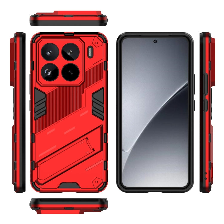 For Xiaomi 15 Pro 5G Punk Armor 2 in 1 PC + TPU Phone Case with Holder