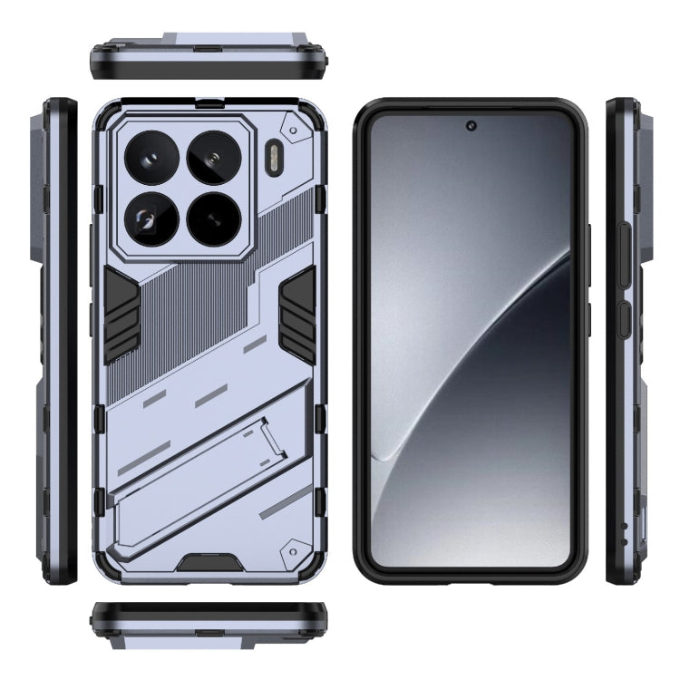 For Xiaomi 15 Pro 5G Punk Armor 2 in 1 PC + TPU Phone Case with Holder