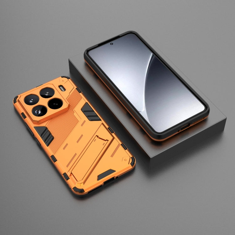 For Xiaomi 15 Pro 5G Punk Armor 2 in 1 PC + TPU Phone Case with Holder