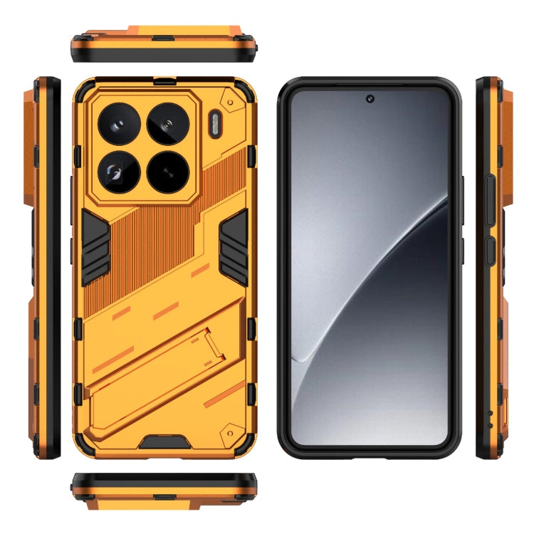 For Xiaomi 15 Pro 5G Punk Armor 2 in 1 PC + TPU Phone Case with Holder