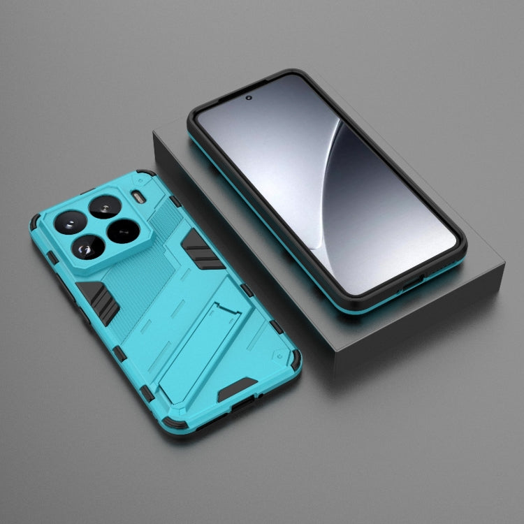 For Xiaomi 15 Pro 5G Punk Armor 2 in 1 PC + TPU Phone Case with Holder
