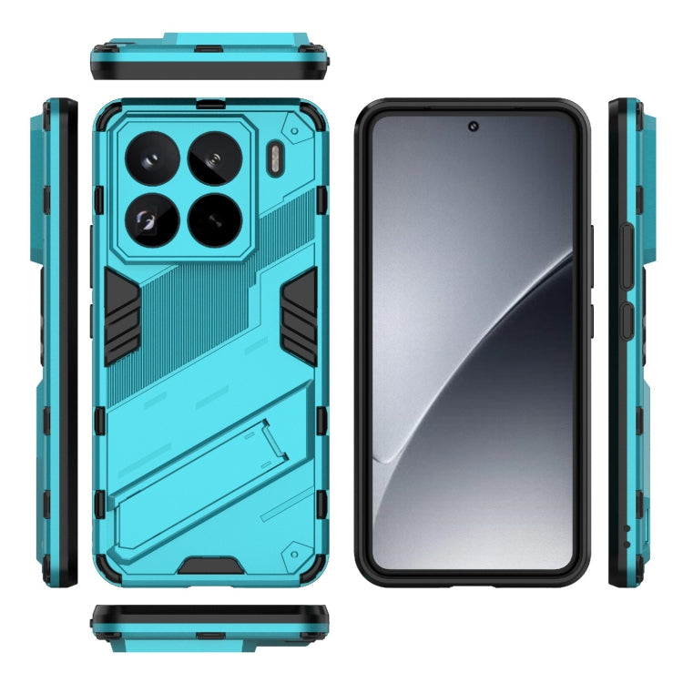 For Xiaomi 15 Pro 5G Punk Armor 2 in 1 PC + TPU Phone Case with Holder