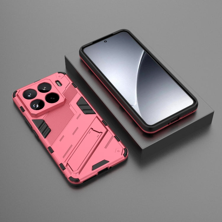 For Xiaomi 15 Pro 5G Punk Armor 2 in 1 PC + TPU Phone Case with Holder