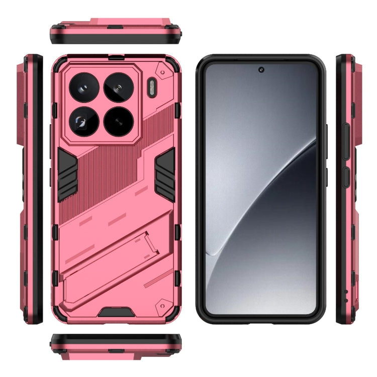 For Xiaomi 15 Pro 5G Punk Armor 2 in 1 PC + TPU Phone Case with Holder