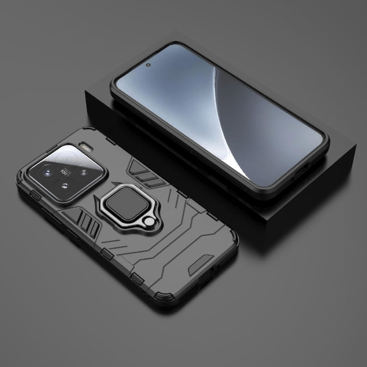 For Xiaomi 15 Shockproof PC + TPU Holder Phone Case