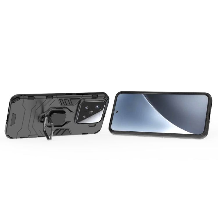 For Xiaomi 15 Shockproof PC + TPU Holder Phone Case
