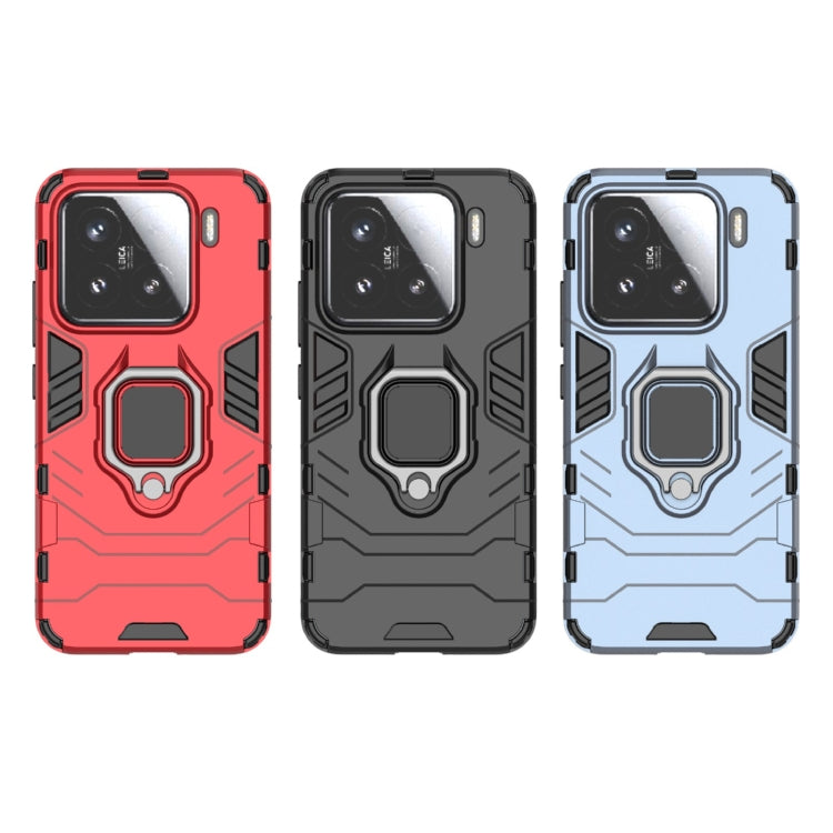 For Xiaomi 15 Shockproof PC + TPU Holder Phone Case
