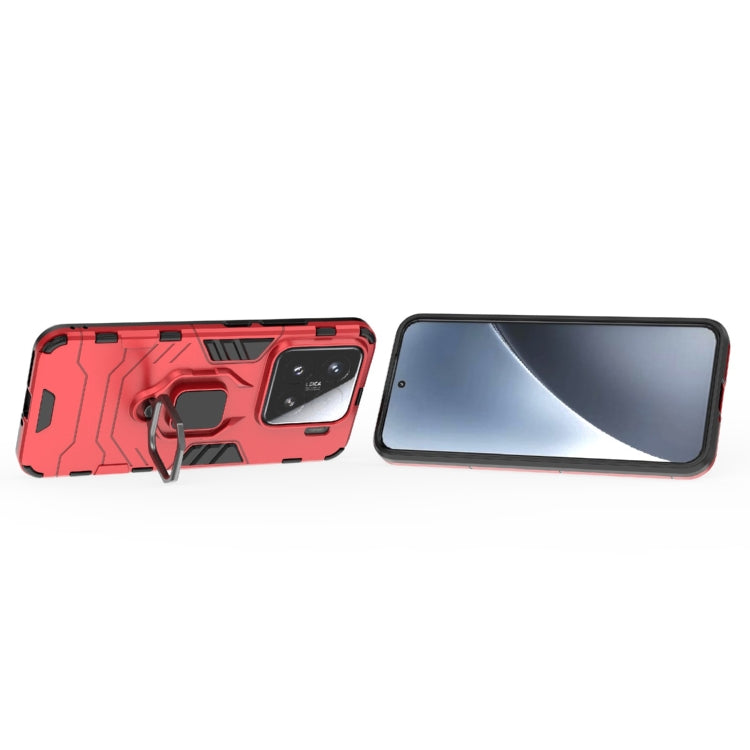 For Xiaomi 15 Shockproof PC + TPU Holder Phone Case