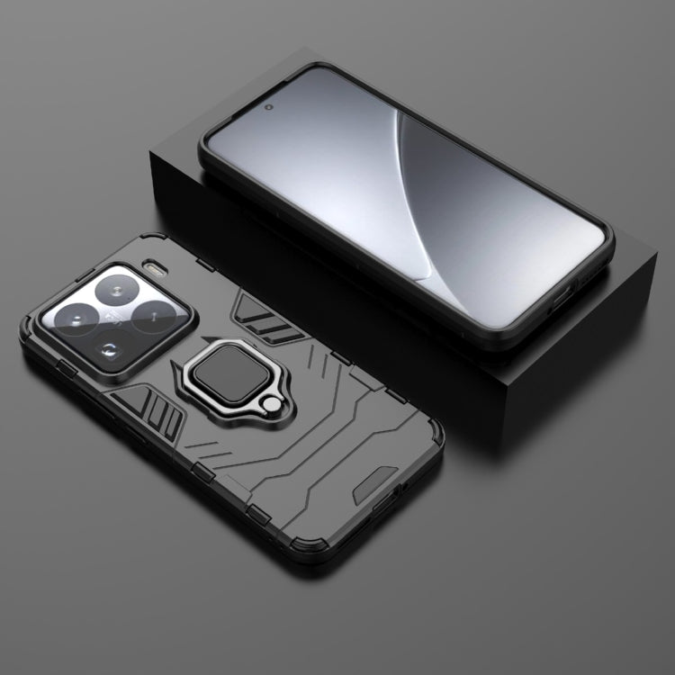 For Xiaomi 15 Pro Shockproof PC + TPU Holder Phone Case