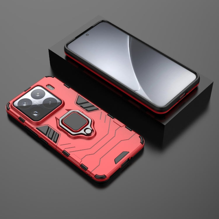 For Xiaomi 15 Pro Shockproof PC + TPU Holder Phone Case