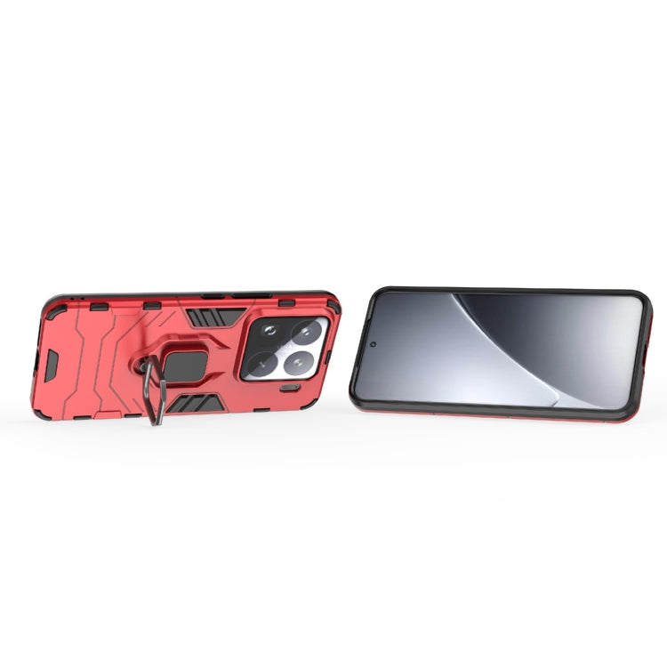 For Xiaomi 15 Pro Shockproof PC + TPU Holder Phone Case