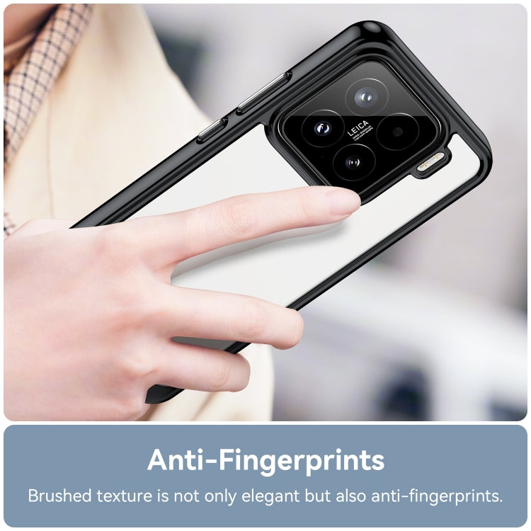 For Xiaomi 15 Colorful Series Acrylic Hybrid TPU Phone Case