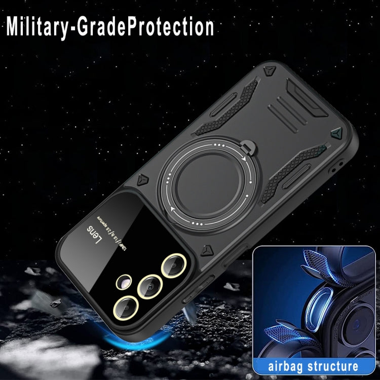 For Samsung Galaxy A05s Large Window MagSafe Holder Phone Case