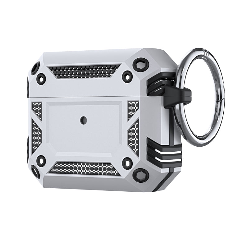 For AirPods 4 TPU Hybrid PC Shockproof Earphones Case with Hook