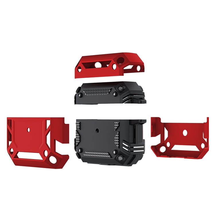 For AirPods 4 TPU Hybrid PC Shockproof Earphones Case with Hook