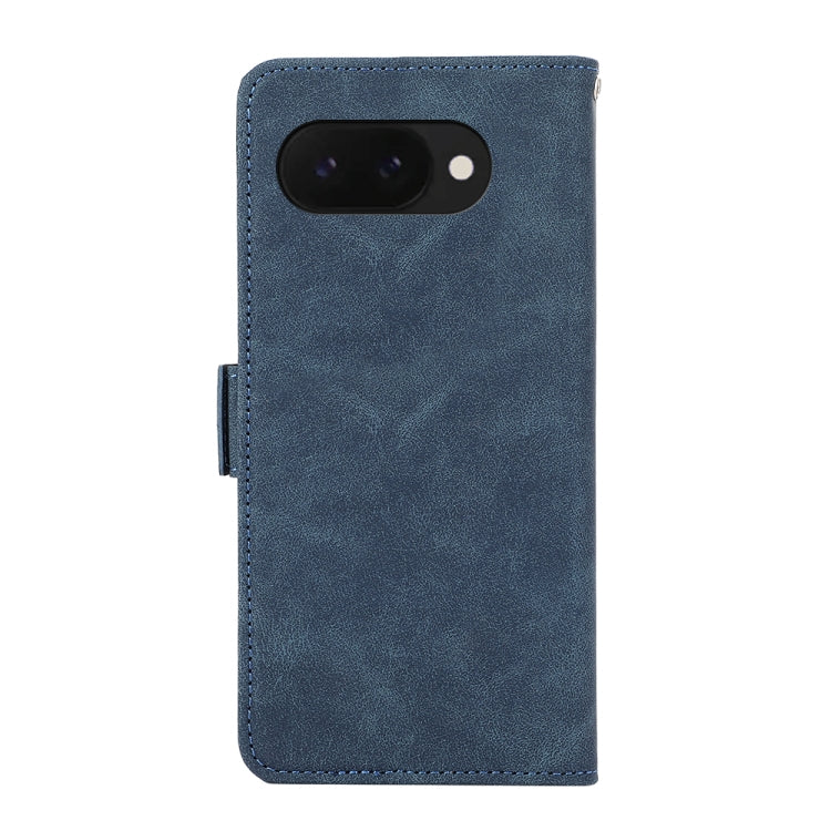 For Google Pixel 9a ABEEL Frosted Magnetic RFID Leather Phone Case