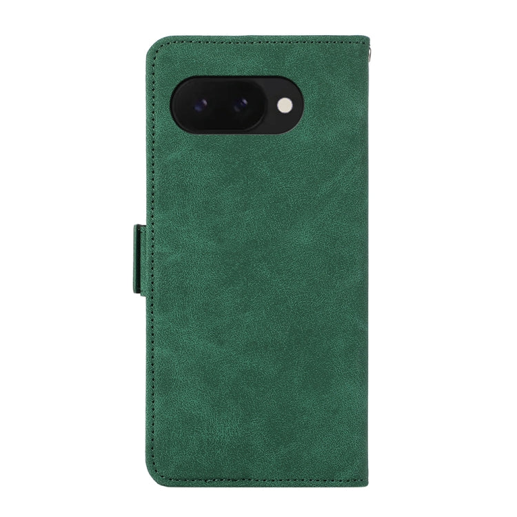 For Google Pixel 9a ABEEL Frosted Magnetic RFID Leather Phone Case