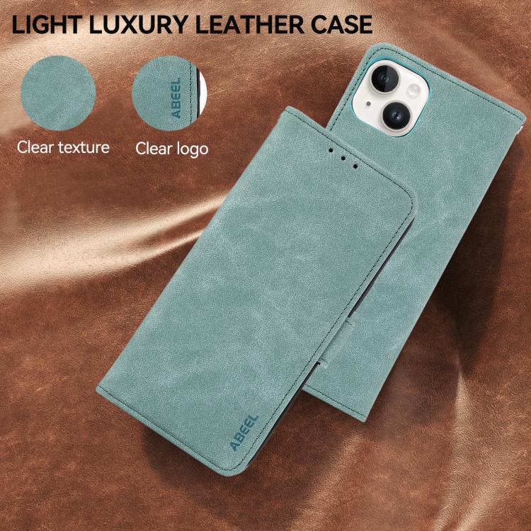 For Google Pixel 10a ABEEL Frosted Magnetic RFID Leather Phone Case