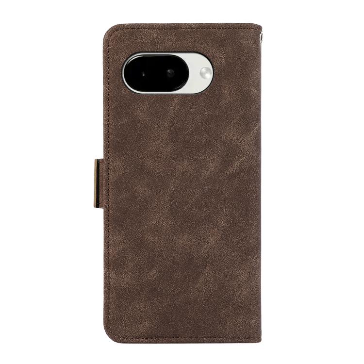 For Google Pixel 10a ABEEL Frosted Magnetic RFID Leather Phone Case