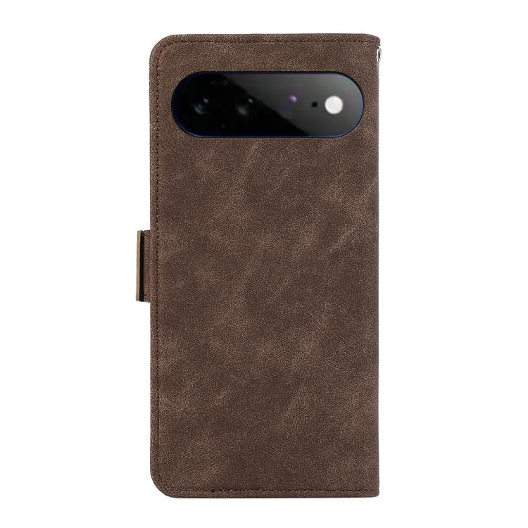 For Google Pixel 11 Pro XL ABEEL Frosted Magnetic RFID Leather Phone Case