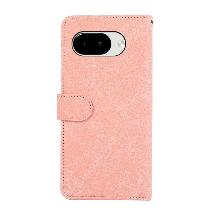 For Google Pixel 10a ABEEL Color Block Magnetic RFID Leather Phone Case