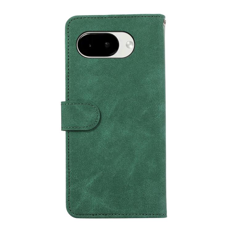 For Google Pixel 10a ABEEL Color Block Magnetic RFID Leather Phone Case