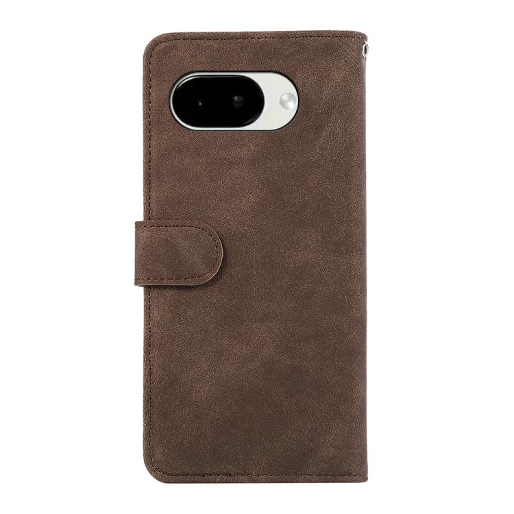 For Google Pixel 10a ABEEL Color Block Magnetic RFID Leather Phone Case