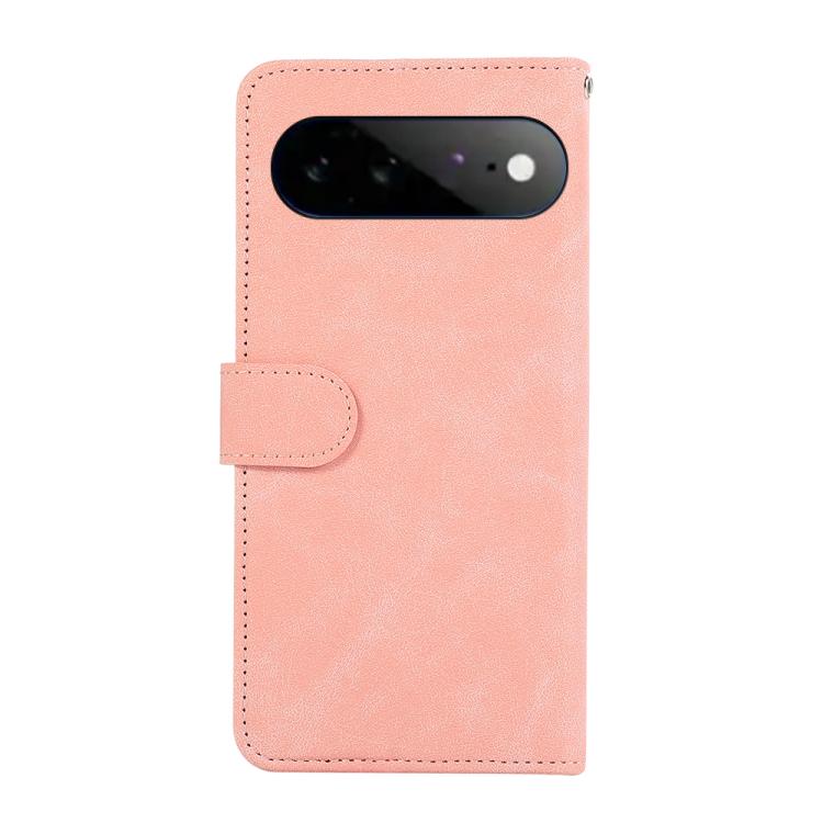 For Google Pixel 11 Pro XL ABEEL Color Block Magnetic RFID Leather Phone Case